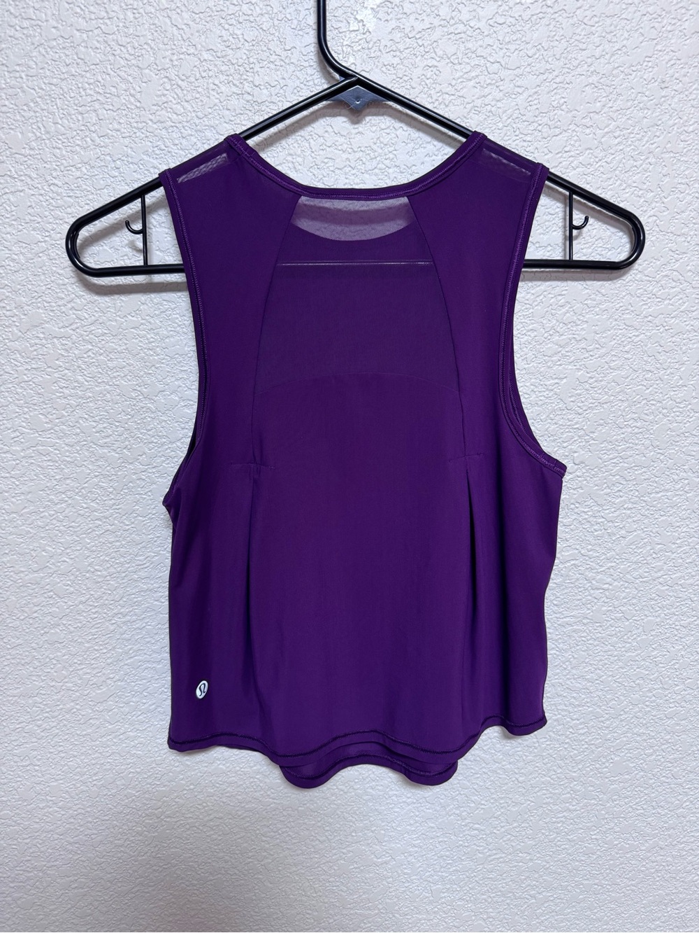 lululemon athletica Deep Purple Mesh-Back Workout Tank